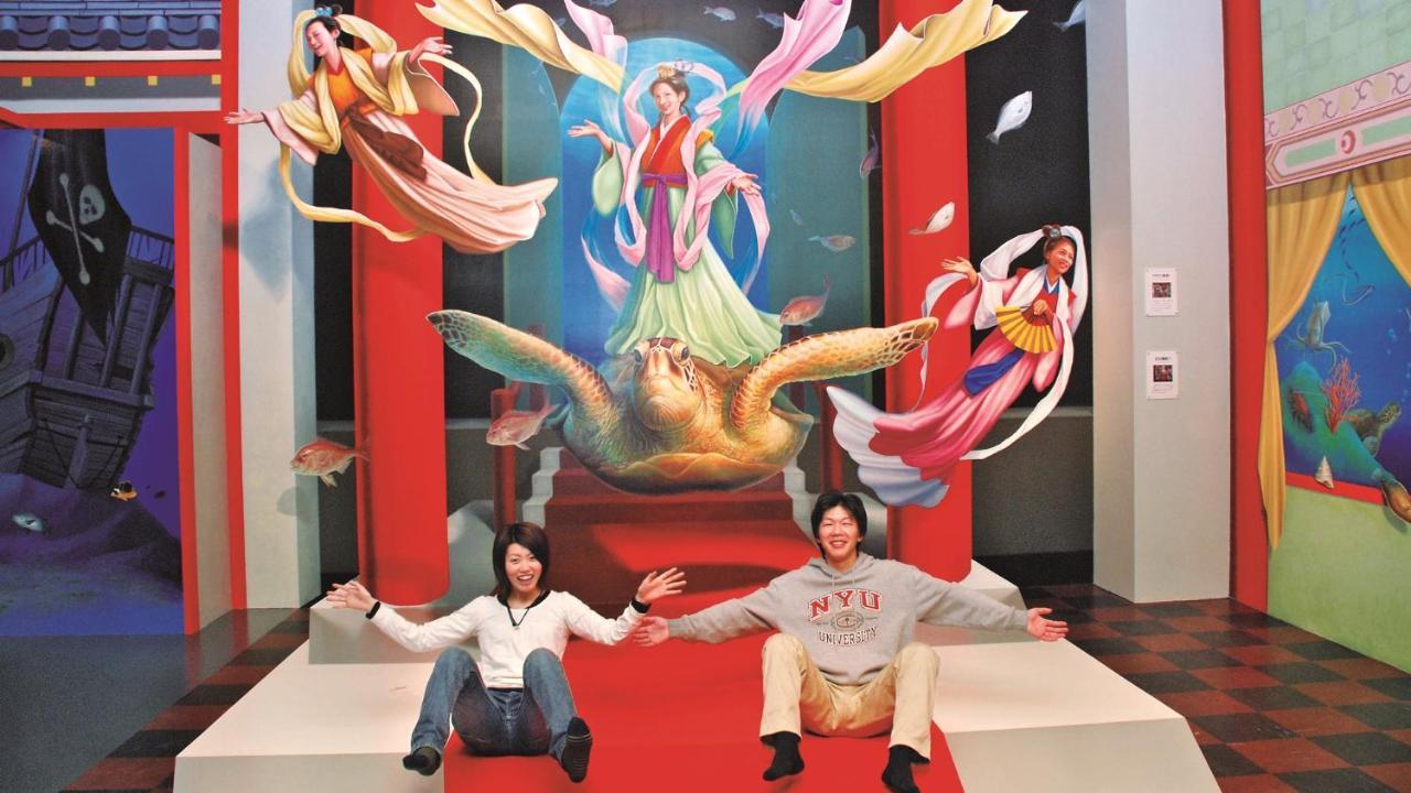 Ryugujo Spa Hotel Mikazuki Fujimitei كيسارازو المظهر الخارجي الصورة